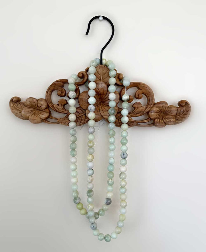 Green Jade Beads Decorative Strand - Wreaths & Garlands