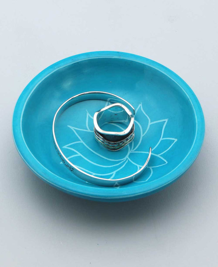 Handmade Small Lotus Bowl/Dish - Bowls