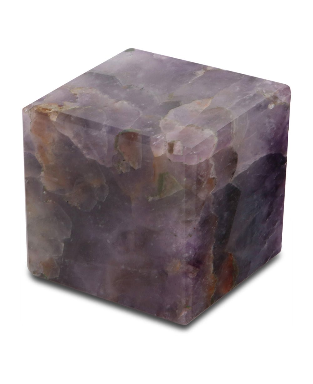 Healing Amethyst Gemstone Cube -