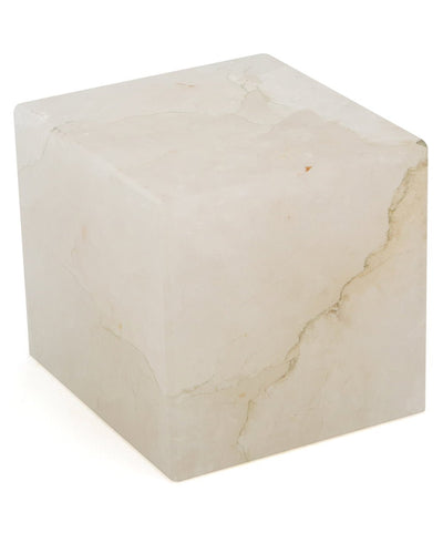 Healing Clear Quartz Gemstone Cube - Home & Garden