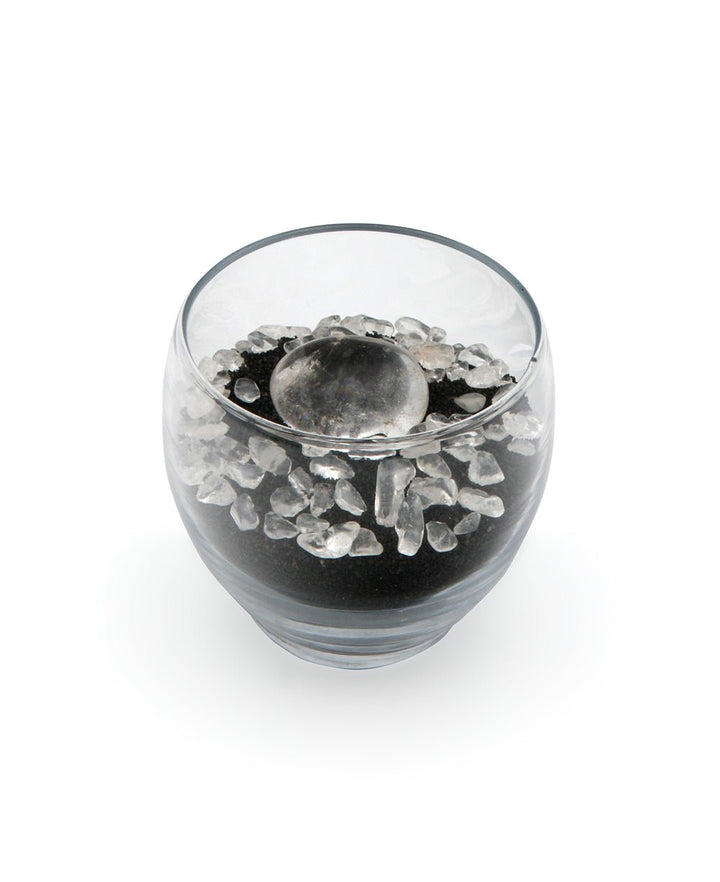 Healing Gemstone Desk Parfait - Amethyst