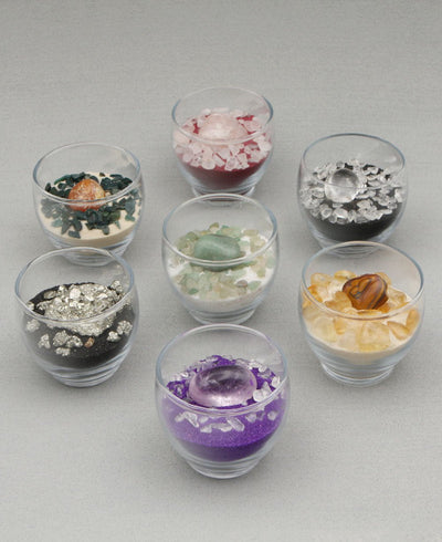 Healing Gemstone Desk Parfait - Amethyst