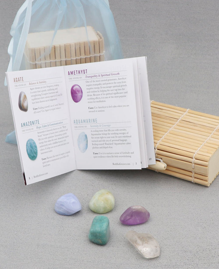 Healing Gemstone Set for Inner Peace - Home & Garden