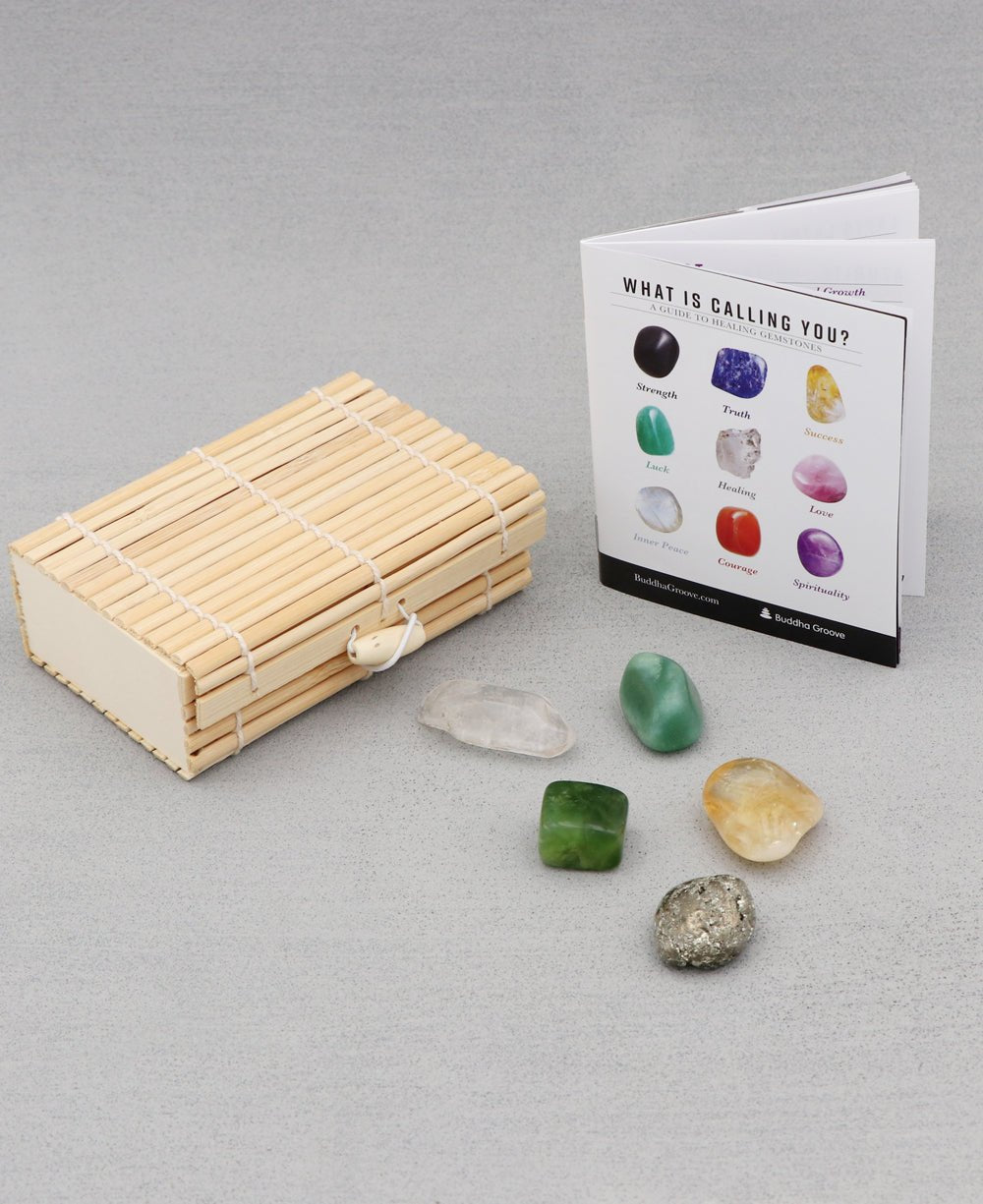 Healing Gemstone Set for Luck and Prosperity - Home & Garden
