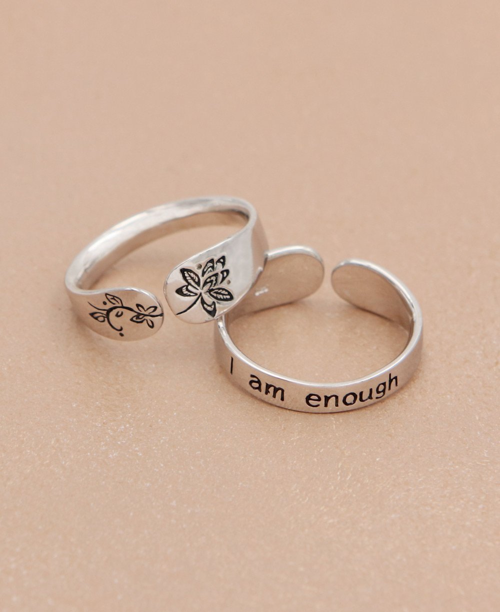 I Am Enough Affirmation Ring - Rings