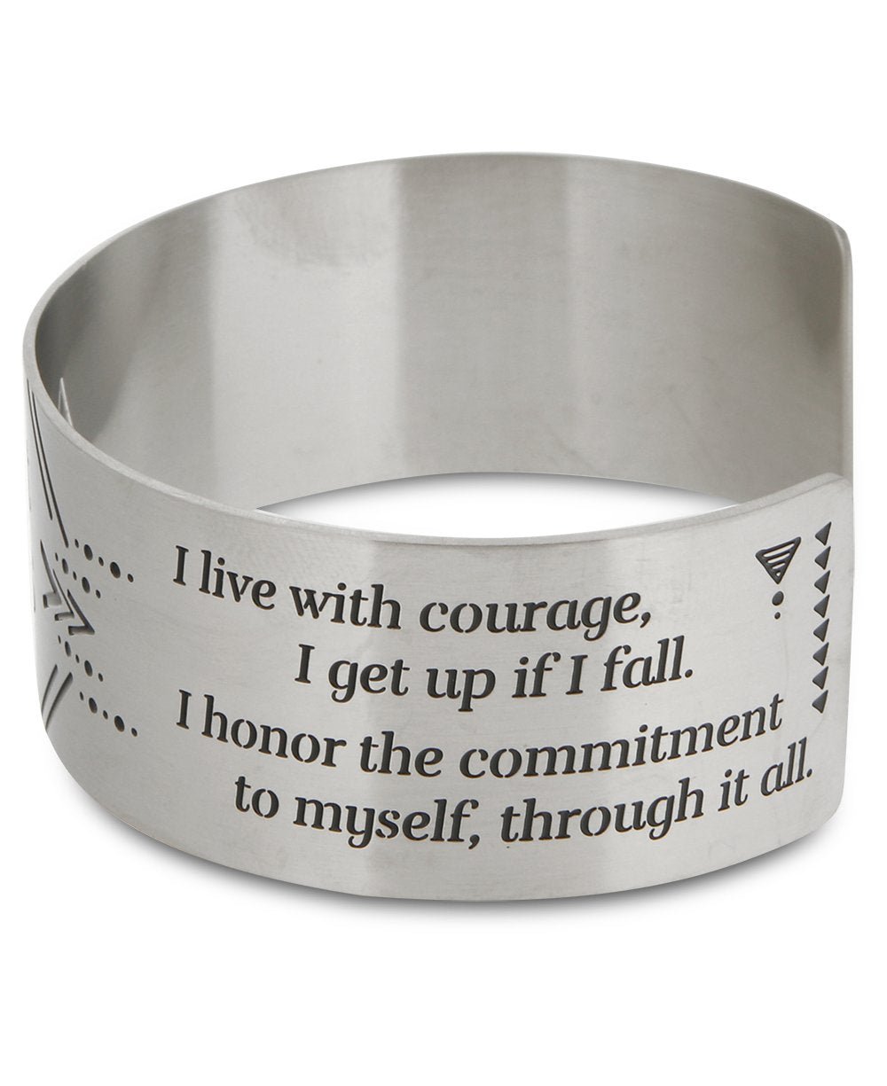 I Got This Affirmation Stainless Steel Adjustable Cuff Bracelet - Bracelets