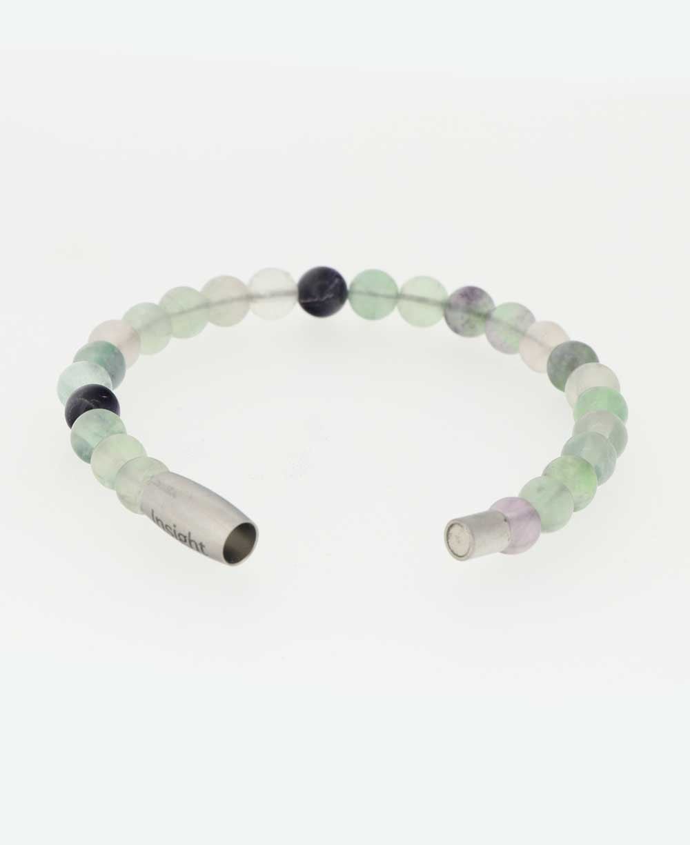 Insight Fluorite Gemstone Bracelet - Bracelets 7"