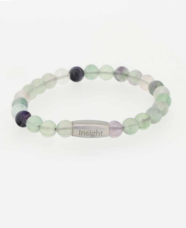 Insight Fluorite Gemstone Bracelet - Bracelets 7"