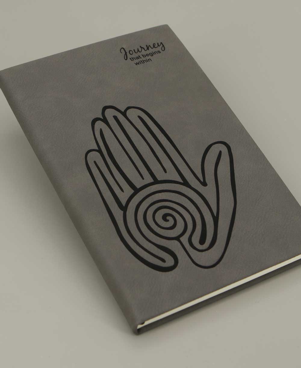 Journey That Begins Within Labyrinth Meditation Journal - Media Slate