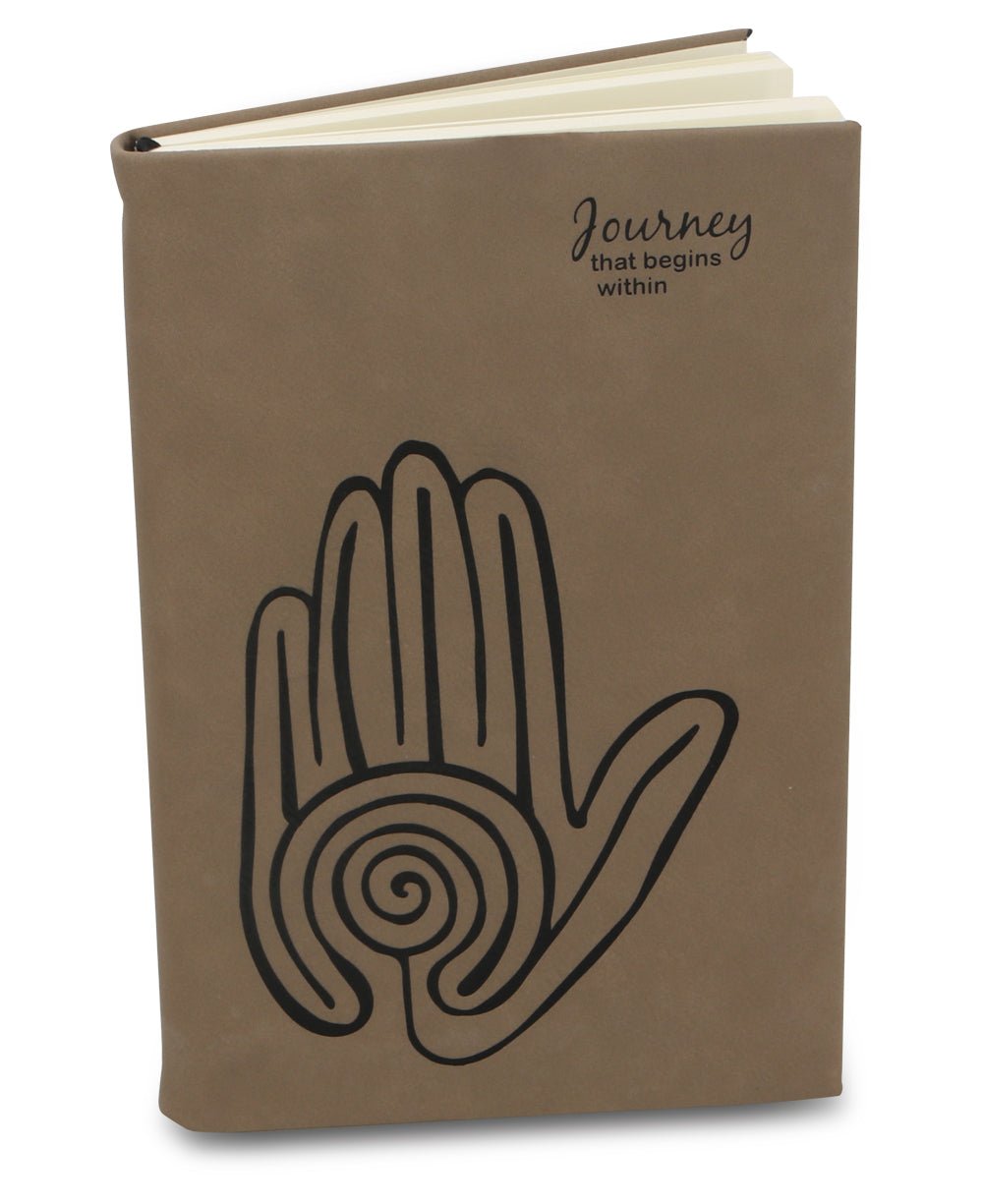 Journey That Begins Within Labyrinth Meditation Journal - Media Slate