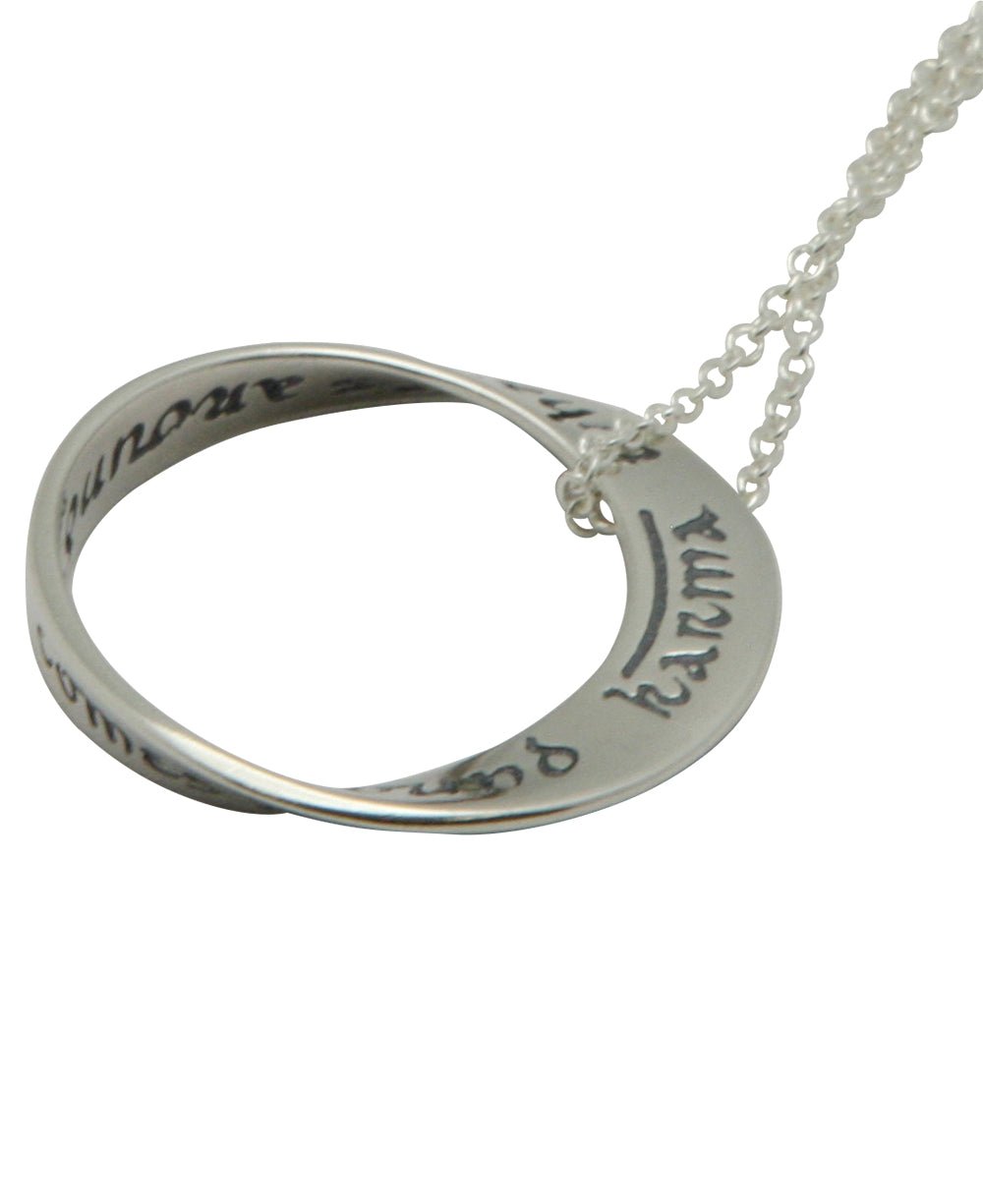 Karmic Loop Necklace, What Goes Around Comes Around - Necklaces