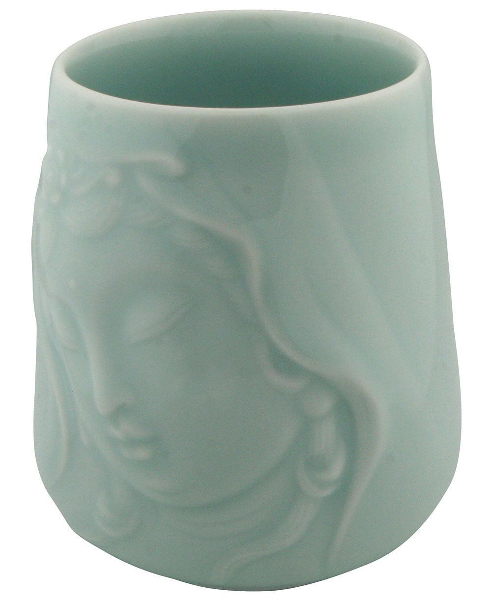 Kuan Yin Serenity Vase, 4.25 Inches - Vases