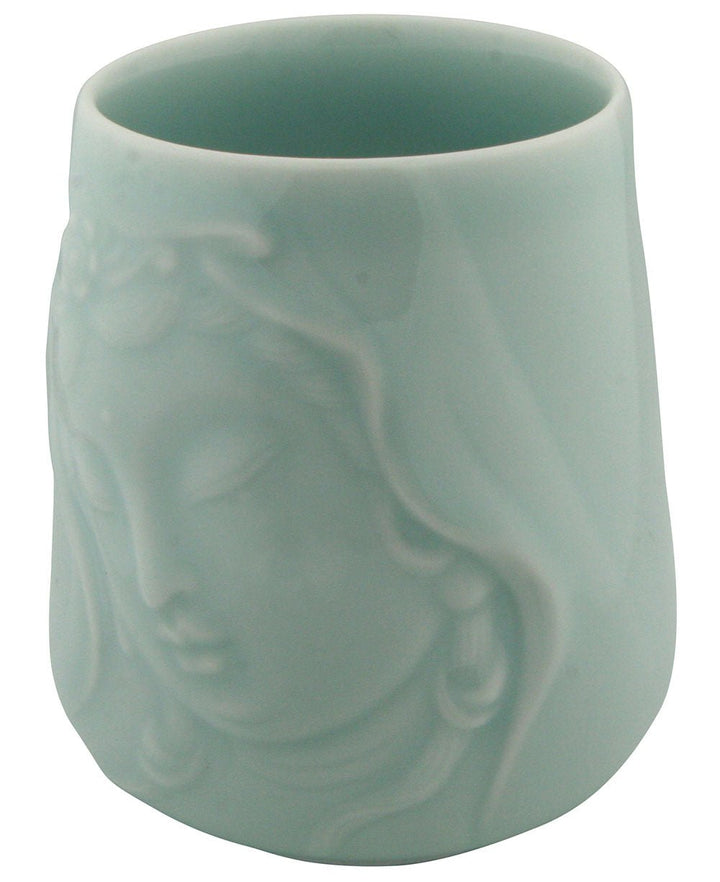 Kuan Yin Serenity Vase, 4.25 Inches - Vases