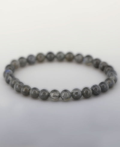 Labradorite Gemstone Stretch Bracelet - Bracelets