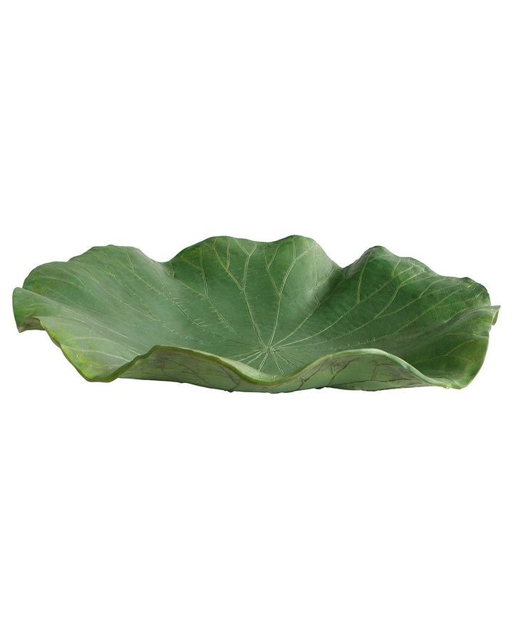 Large Lotus Leaf Tray, 23 Inches -