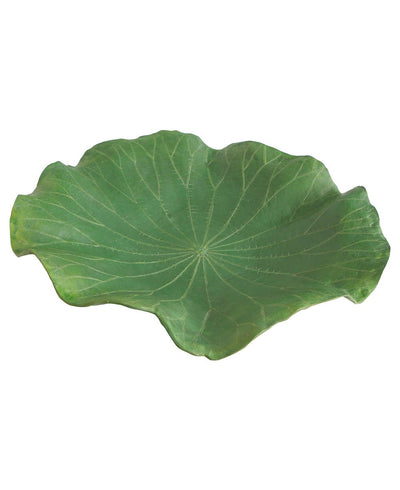 Large Lotus Leaf Tray, 23 Inches -