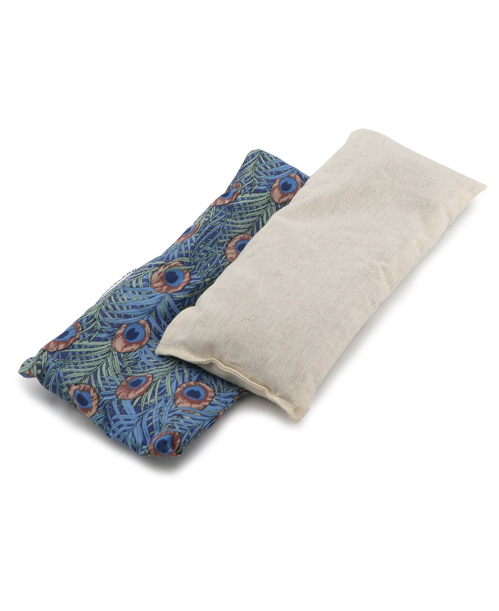 Lavender and Flaxseed Relaxing Eye Pillow - Manual Massage Tools Floral