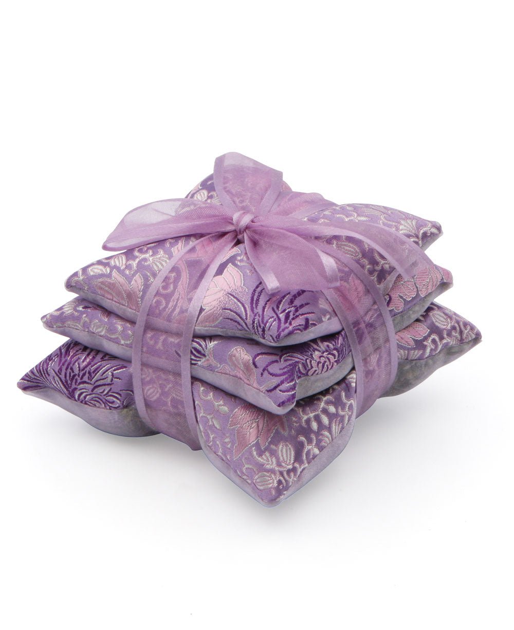 Lavender Sachet Trio, Made in the USA - Sachets Brocade