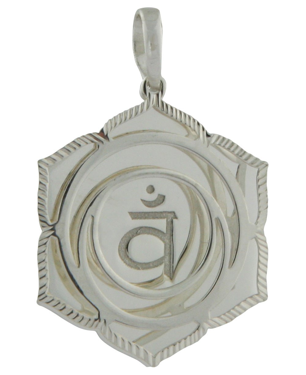 Layered Chakra Pendants in Sterling Silver - Charms & Pendants Sacral Chakra