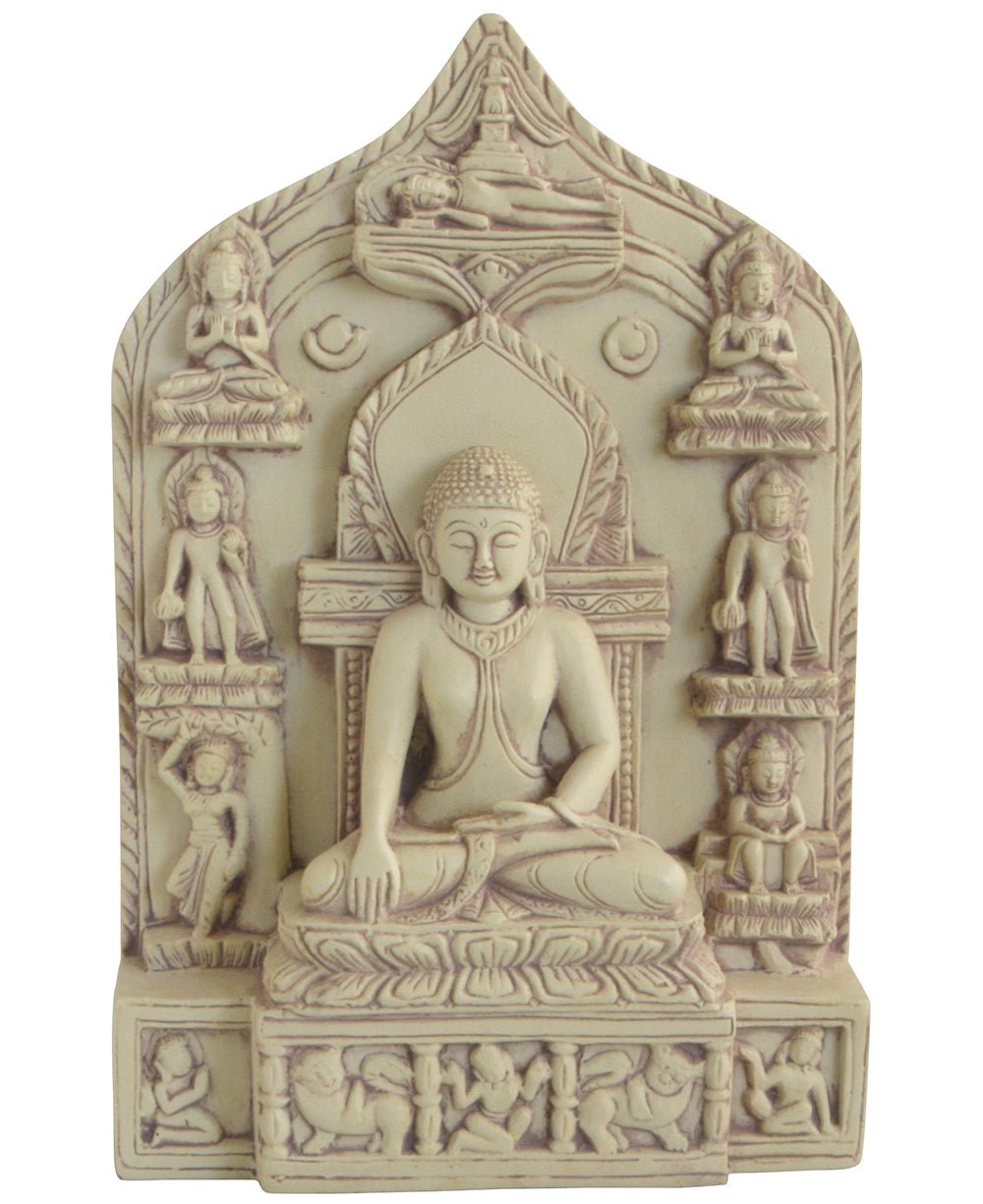 Life of Buddha Statue, 12 Inches - Statues