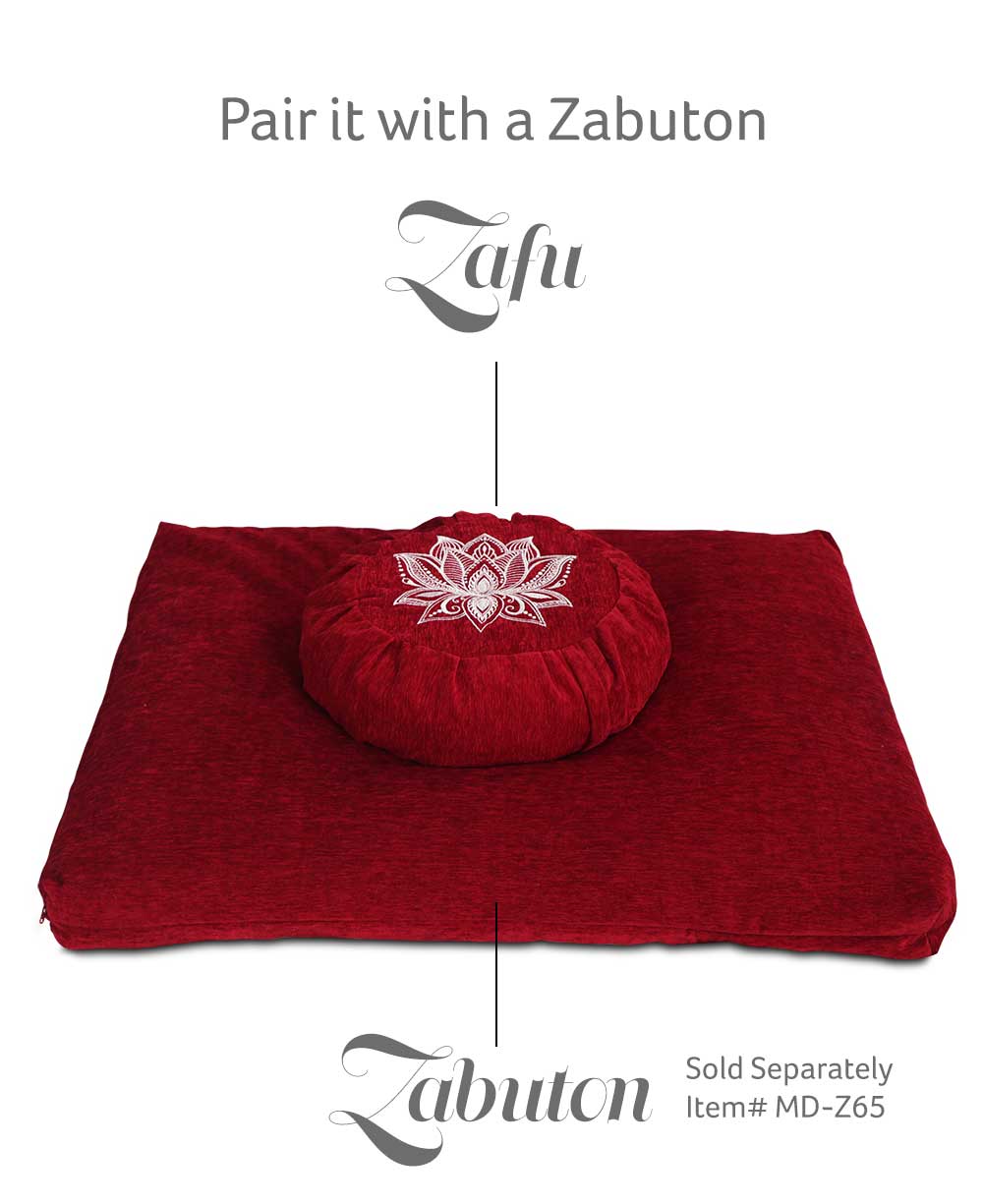 Lotus Design Zafu Meditation Cushion - Massage Cushions
