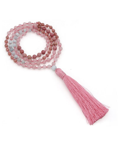 Loving Kindness Gemstone Energy Mala - Prayer Beads