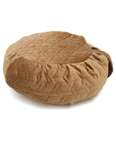 Luxe Quilted Zafu Meditation Cushion - Massage Cushions Earth