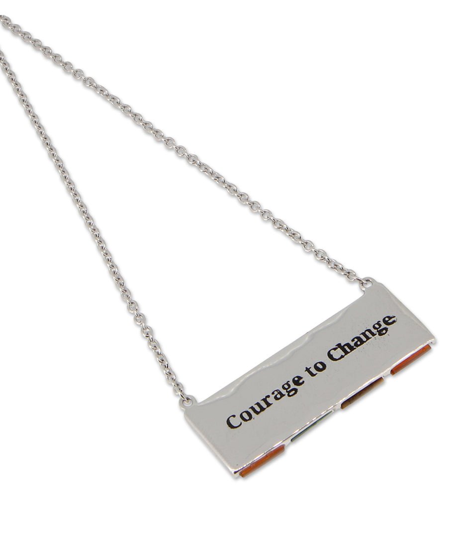 Malachite, Carnelian, and Tigers Eye Sterling Silver Necklace - Necklaces