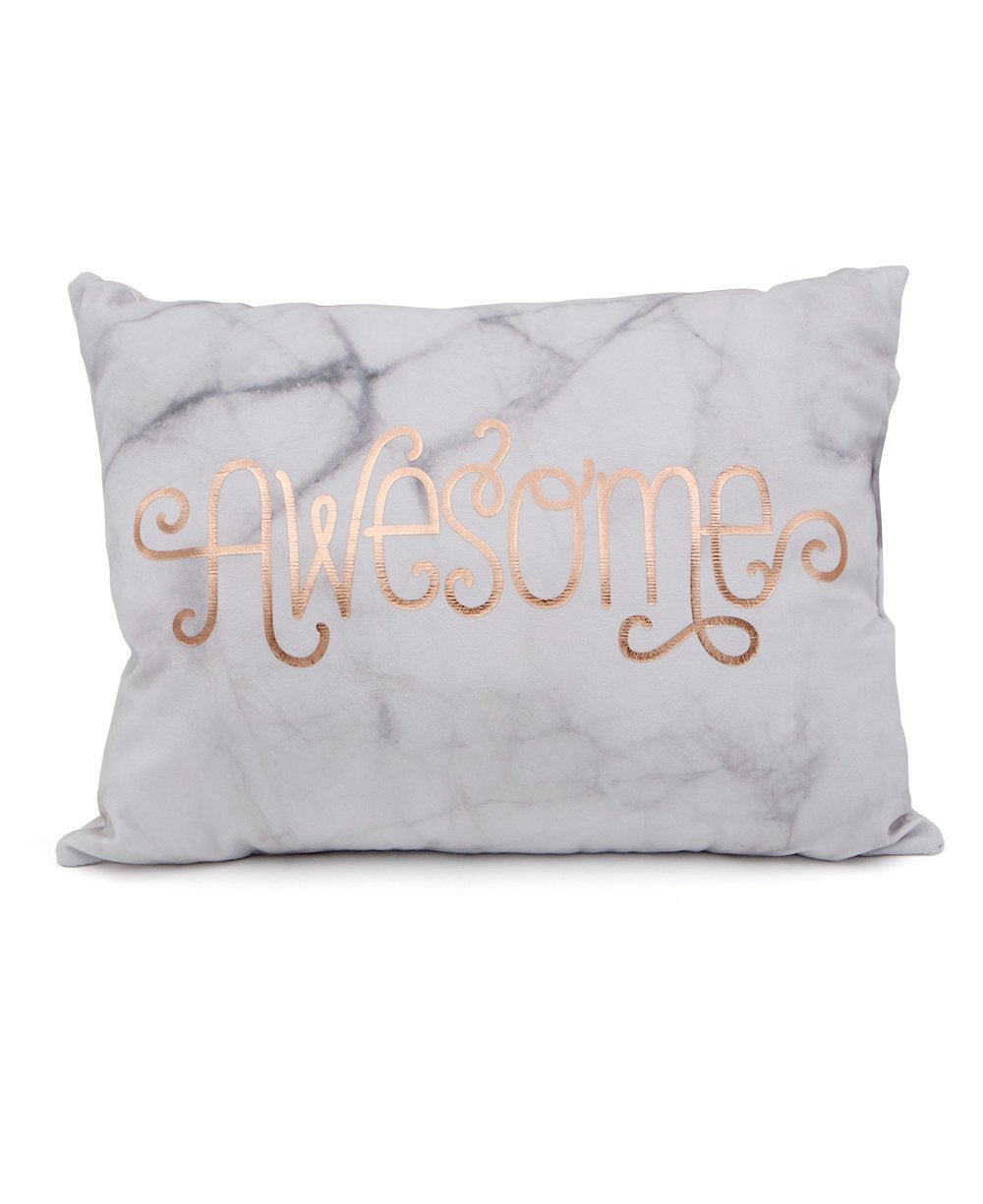 Marble Print Throw Pillow, Awesome - Pillows