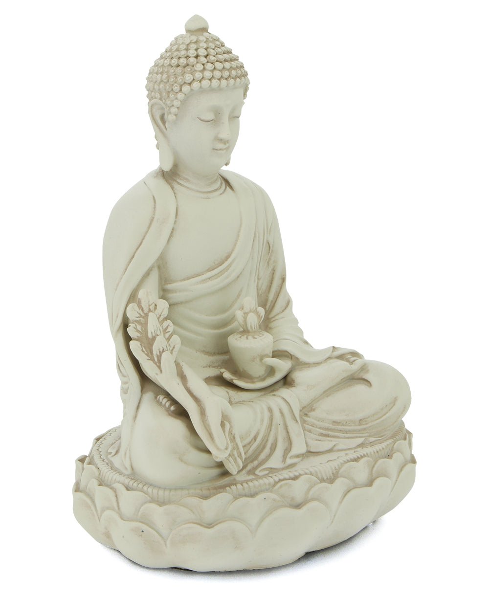 Medicine Buddha Healing Statue, 6.5 Inches Tall -