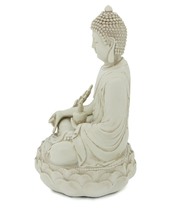 Medicine Buddha Healing Statue, 6.5 Inches Tall -