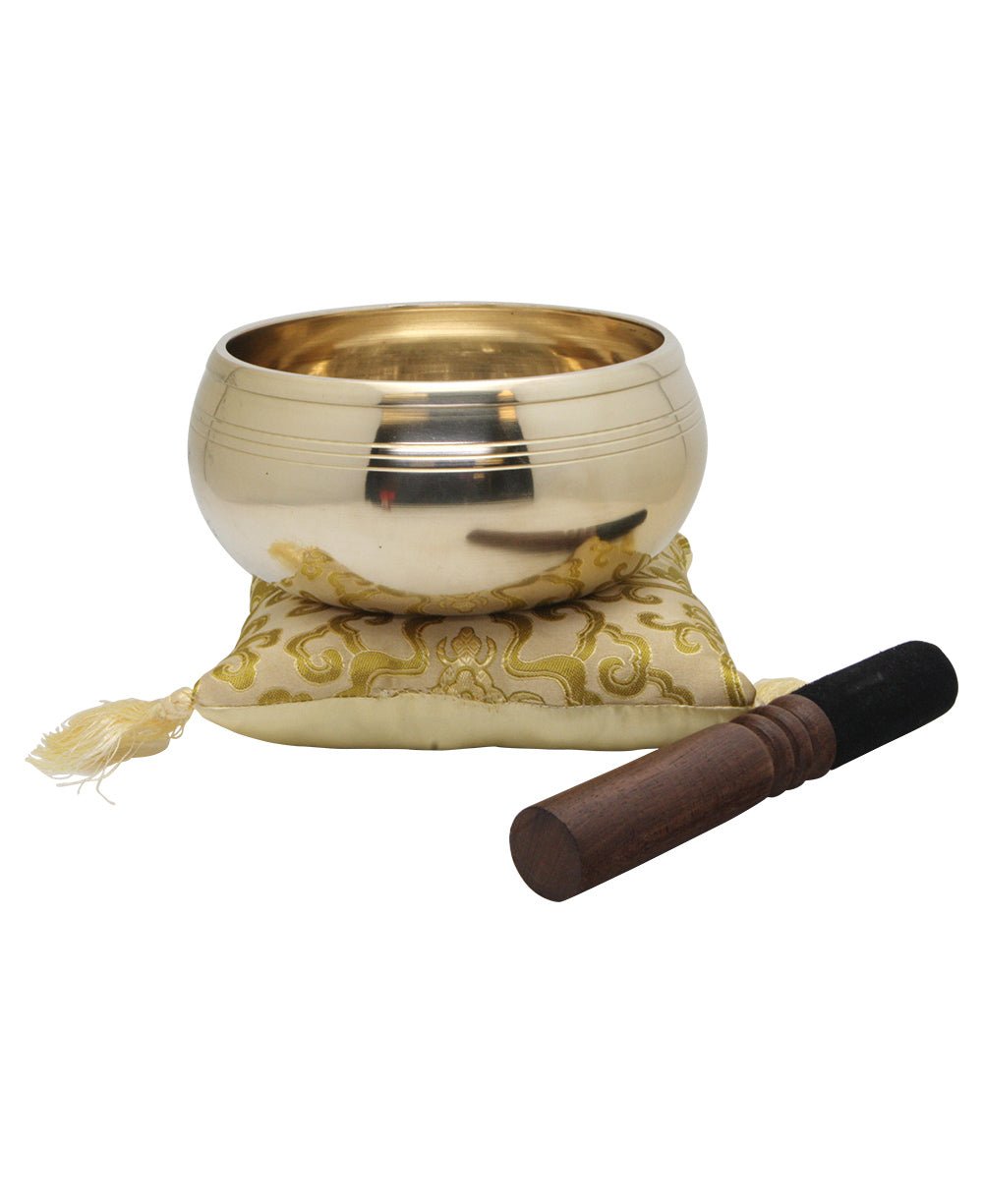 Meditation Singing Bowl with Dhyani Buddhas Design - Bowls