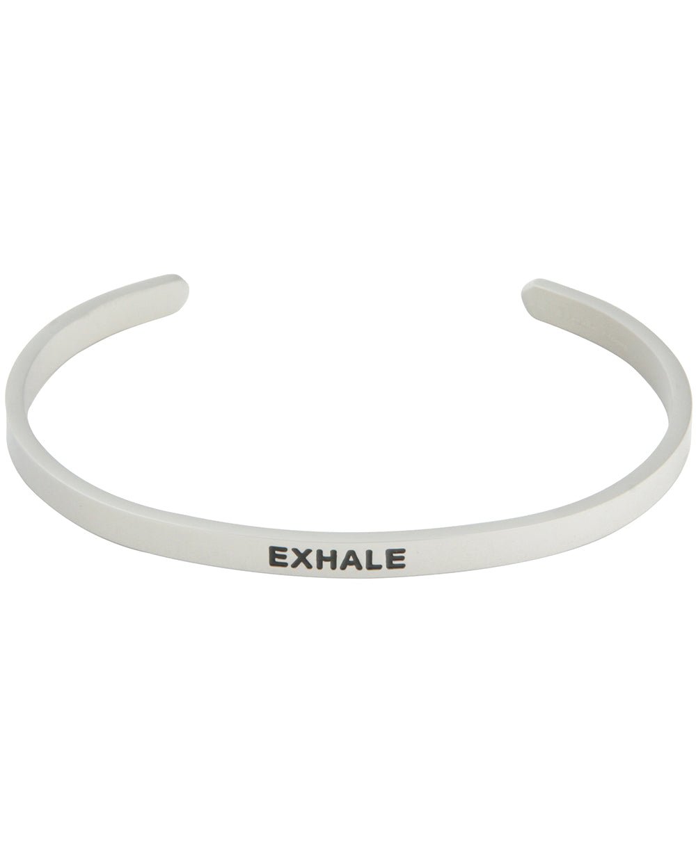 Meditational Cuff Bracelet, Exhale - Bracelets