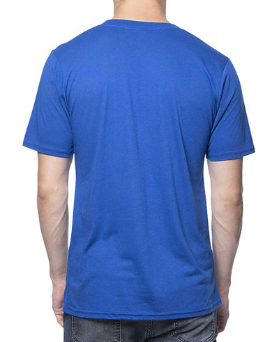 Men’s Balance Organic Cotton And Bamboo Blue T-Shirt, Made in USA - Shirts & Tops S