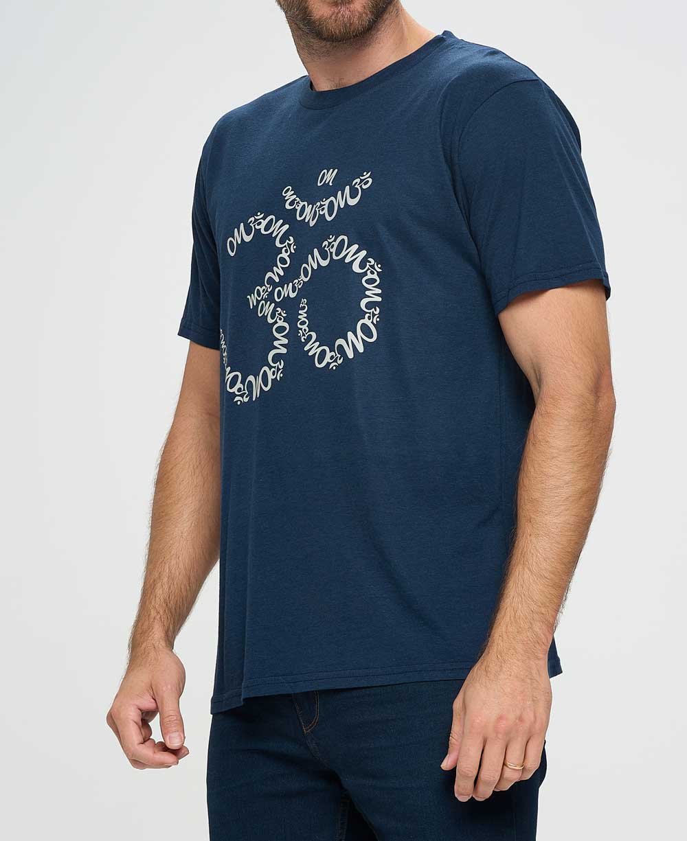 Men’s Om Bamboo Organic Cotton T-Shirt, Made in USA - Shirts & Tops S