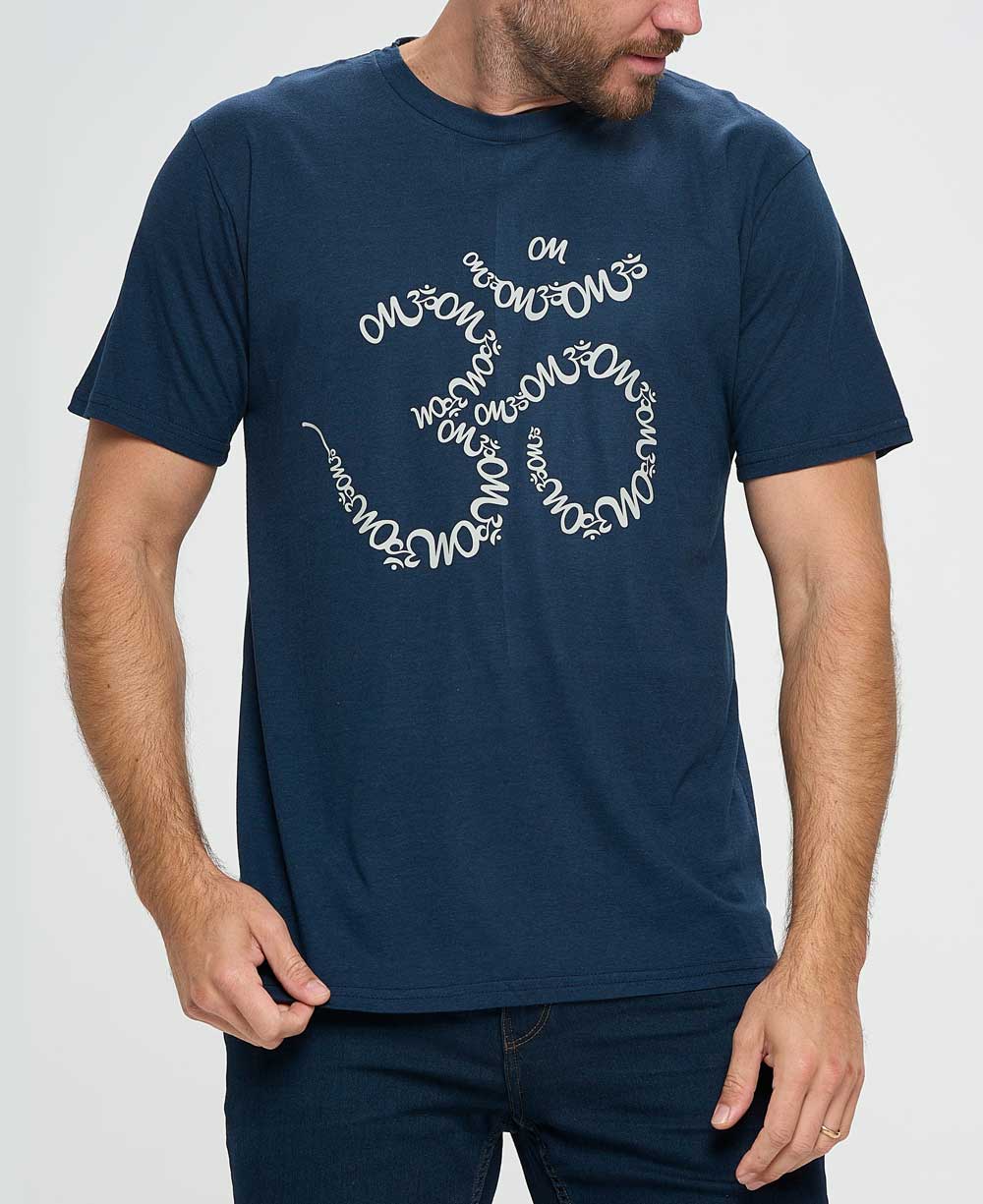 Men’s Om Bamboo Organic Cotton T-Shirt, Made in USA - Shirts & Tops S