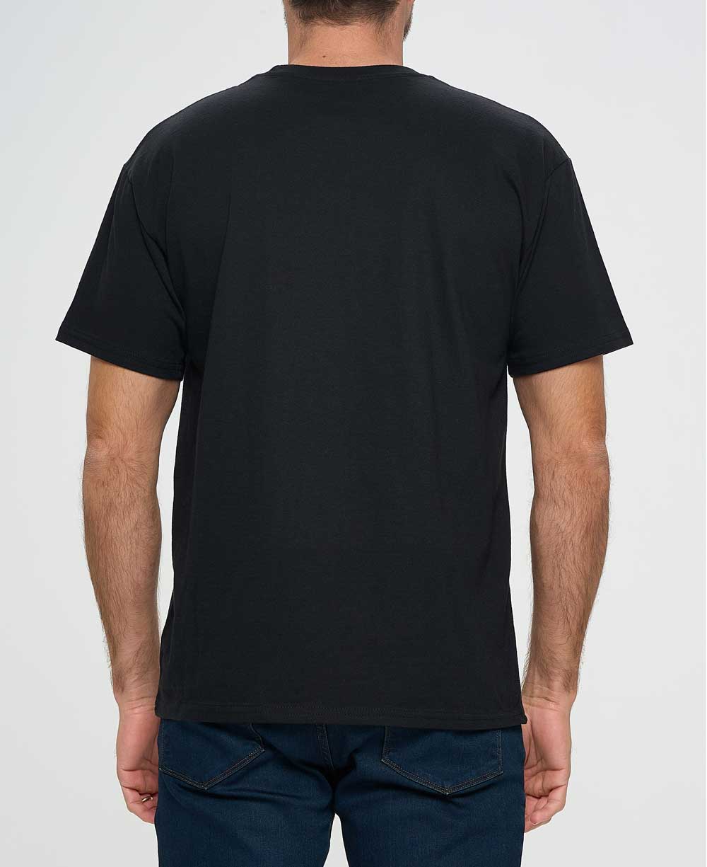 Men’s Organic Cotton Inspirational Half Full T-Shirt, USA - Shirts & Tops S