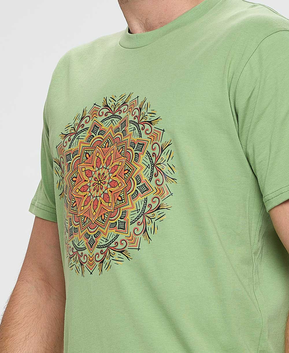 Men's Organic Cotton Mandala T-Shirt, USA – Buddha Groove