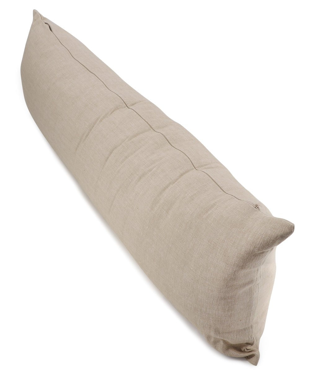 Mindful Living Relax Linen Cotton Long Throw Pillow with Poly Insert - Pillows