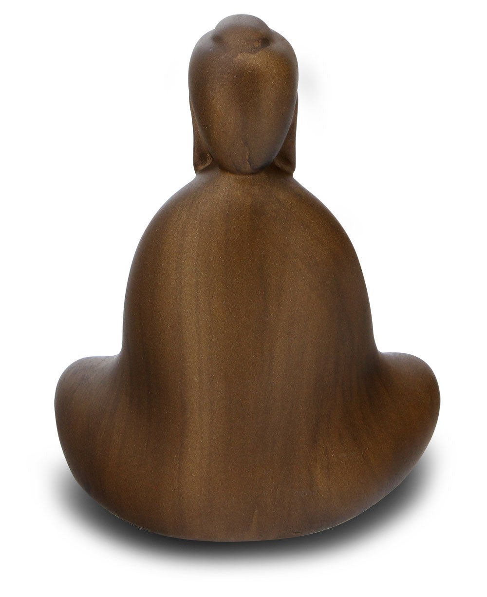Minimalist Abstract Meditating Buddha Statue - Sculptures & Statues