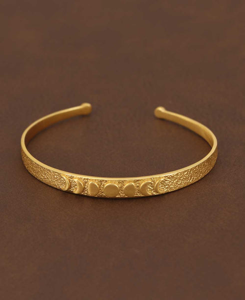 moon phase trust your journey gold plated adjustable bracelet bracelet inspirational 391342 grande