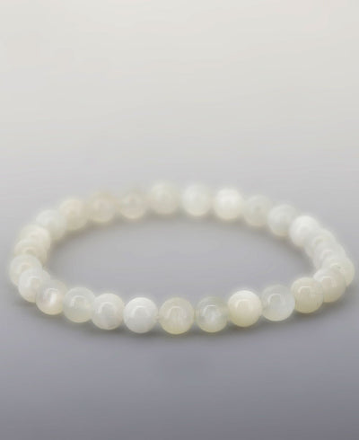 Moonstone Crystal Stretch Bracelet - Bracelets