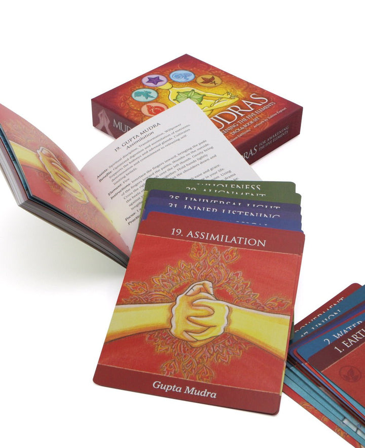 Mudras for Awakening the Five Elements Card Set -