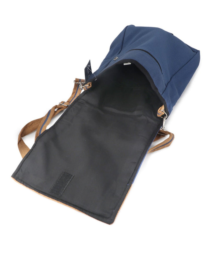 Om Messenger Cross Body Bag - Handbags Black