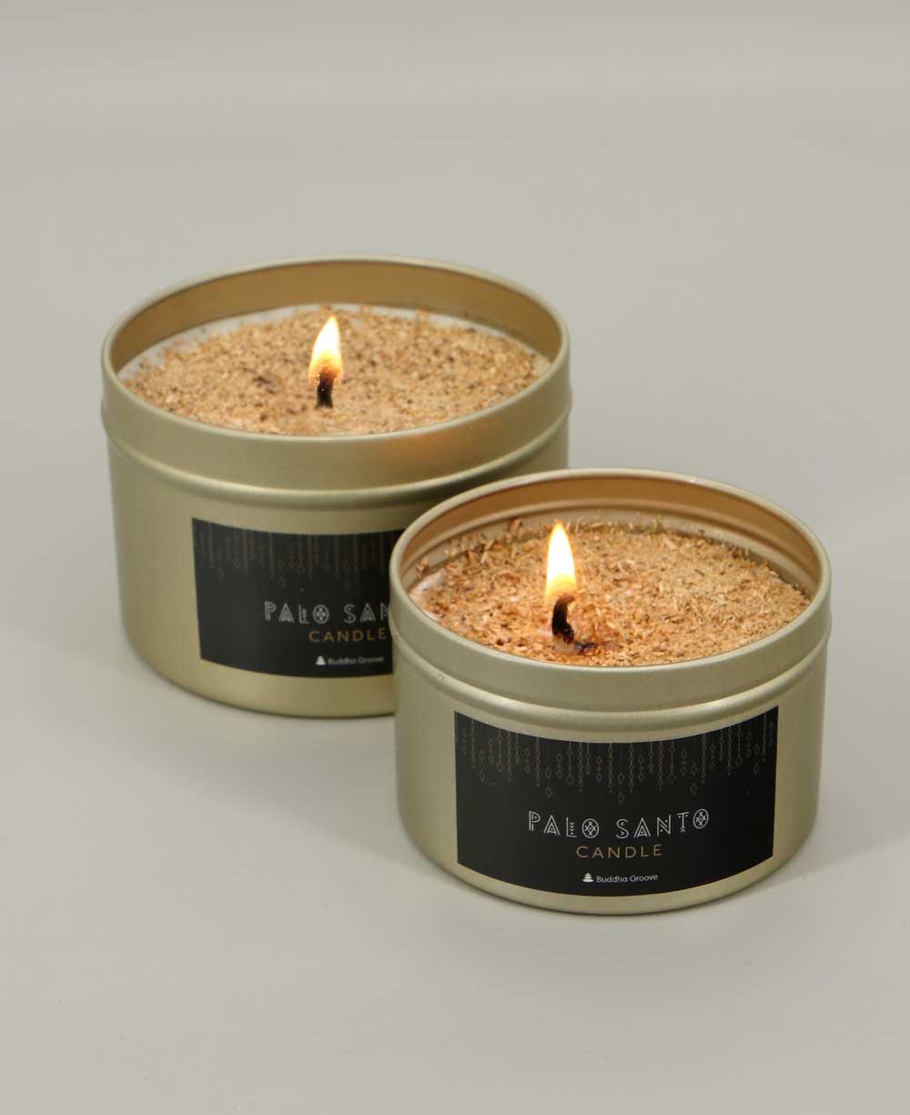 Palo Santo Soy Wax Candle - Candles 8 Oz