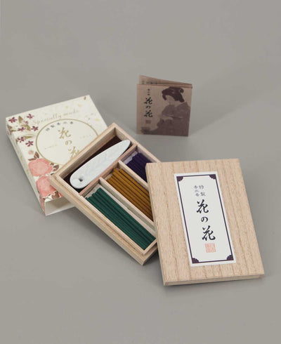 Premium Japanese Rose, Lily, Violet Hana-no-Hana Incense Set - Incense