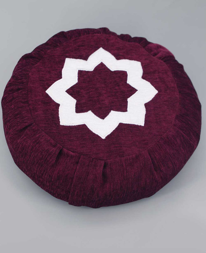 Purple Lotus Zafu Meditation Cushion - Massage Cushions