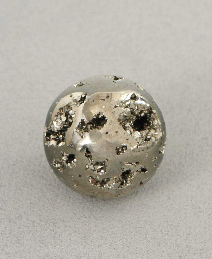 Pyrite Gemstone Sphere for Luck and Confidence -