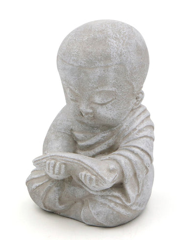 Reading Baby Monk Garden Statues, USA - Slate