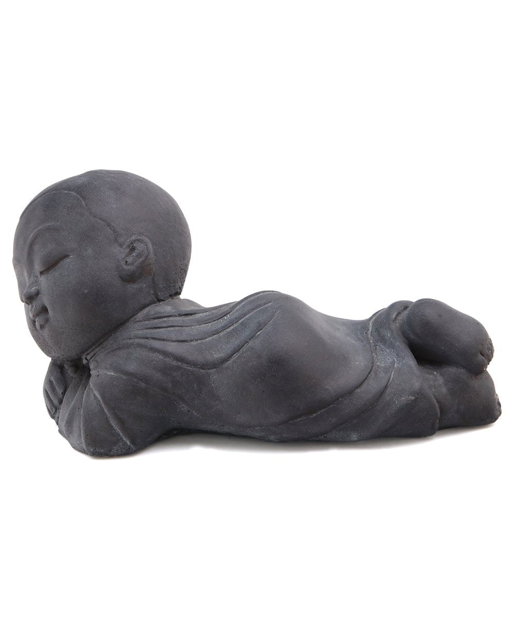 Resting Baby Monk Garden Statue, USA -